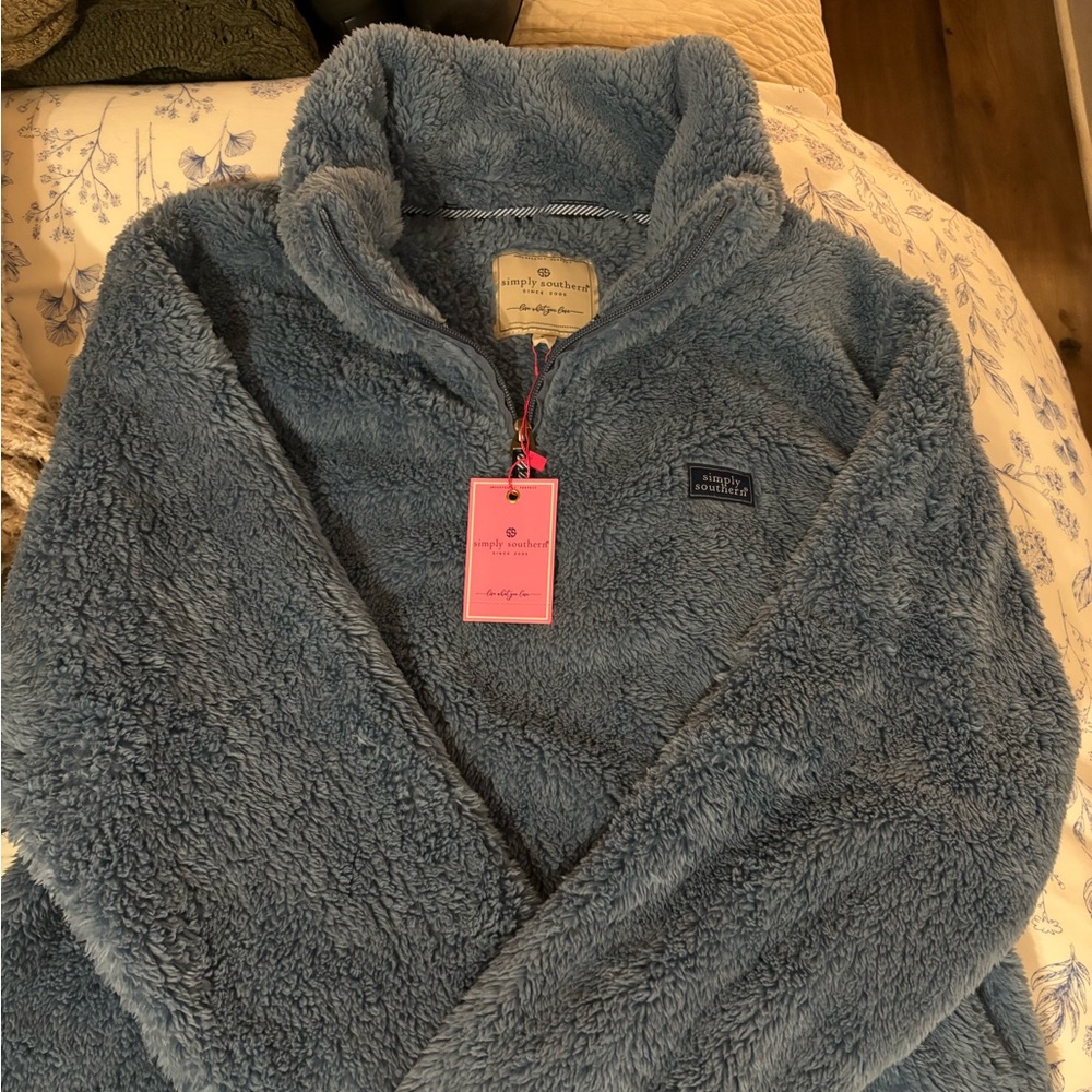 Simply Southern fuzzy pullover